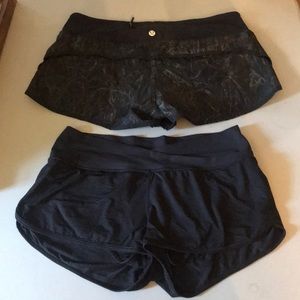 Lululemon shorts size 8 &6